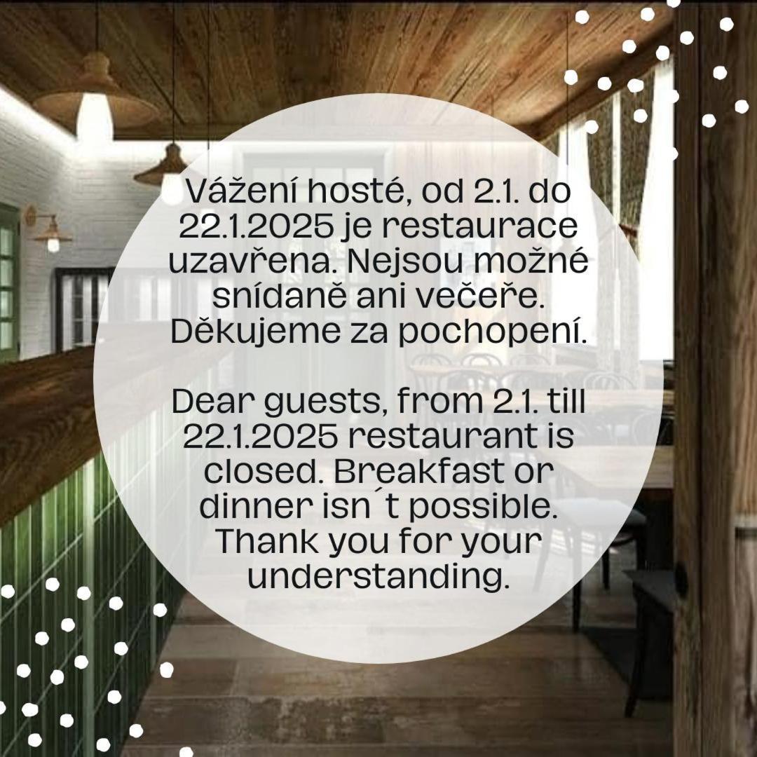 Penzion A Restaurace Belecky Mlyn Pteni Exterior foto